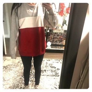 oversized sweatshirt